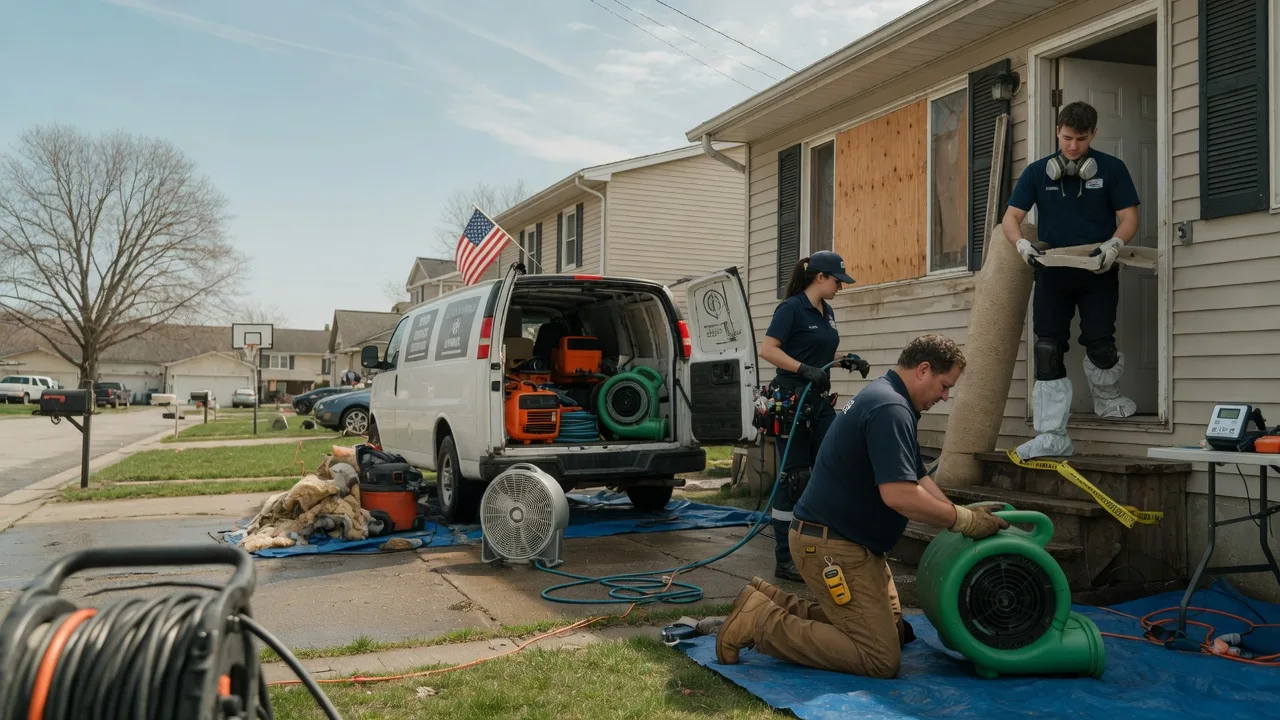 Water Damage Restoration in Vickery, OH near me